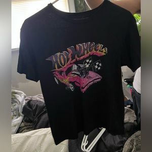 Black Ardennes shirt with car on front